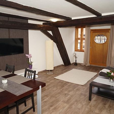 Apartamento Kaufmannshaus Anno 1613 Quedlinburg Habitación foto