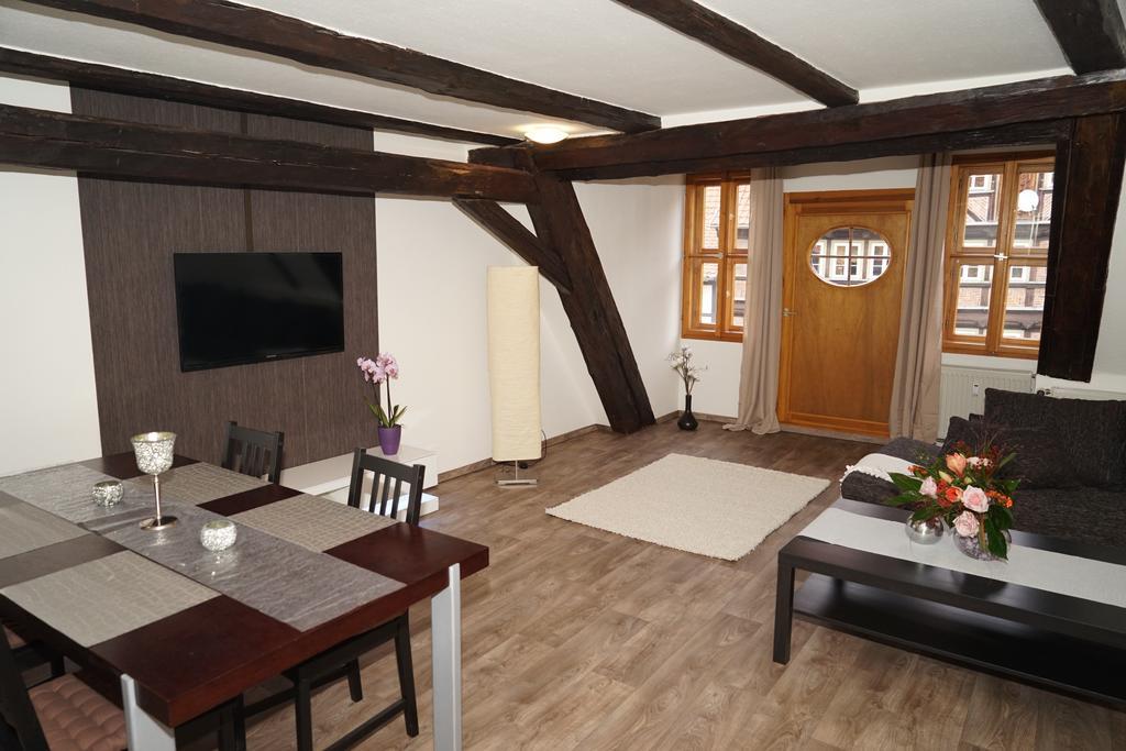 Apartamento Kaufmannshaus Anno 1613 Quedlinburg Habitación foto