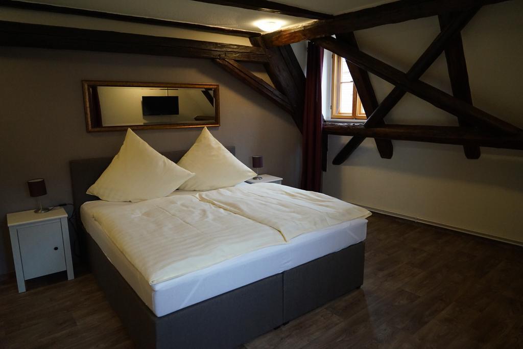 Apartamento Kaufmannshaus Anno 1613 Quedlinburg Habitación foto