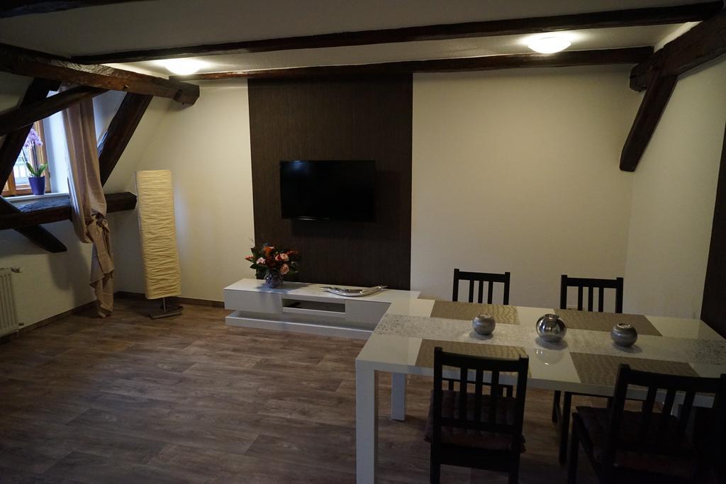 Apartamento Kaufmannshaus Anno 1613 Quedlinburg Habitación foto