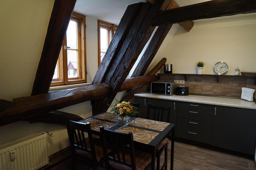 Apartamento Kaufmannshaus Anno 1613 Quedlinburg Habitación foto