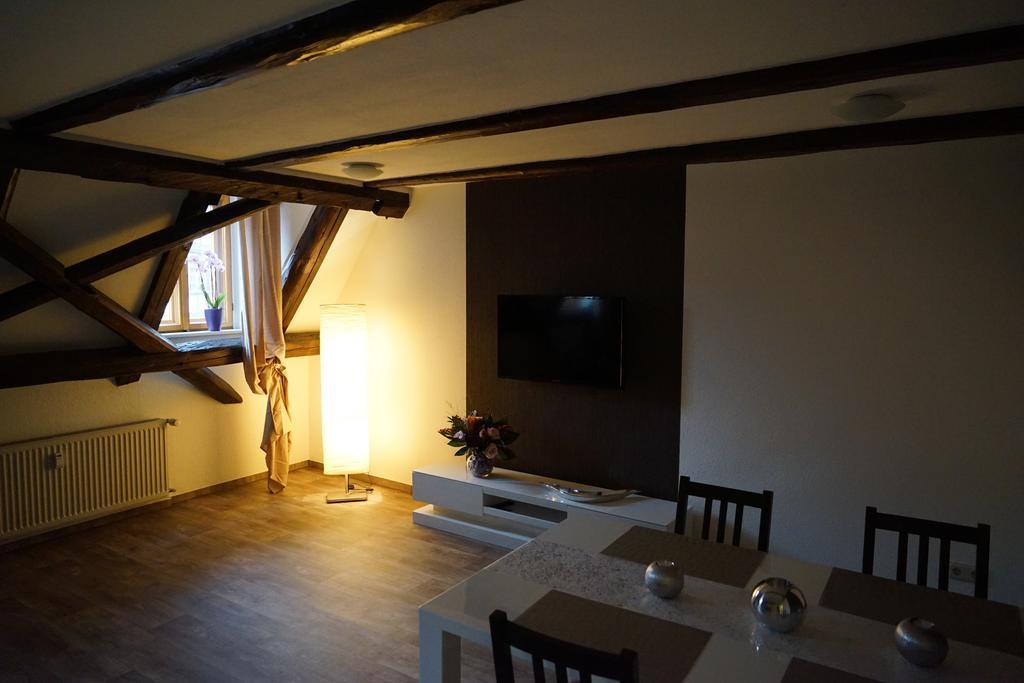 Apartamento Kaufmannshaus Anno 1613 Quedlinburg Habitación foto